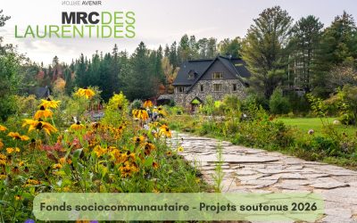 Communiqué de presse –  Attribution de fonds à 24 organismes du territoire de la MRC des Laurentides dans le cadre de l&rsquo;appel à projet  des fonds sociocommunautaire 2026